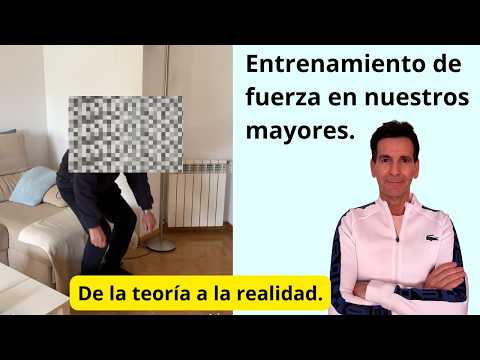 Entrenamiento de fuerza para nuestros mayores.