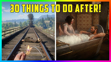 30 Things To Do After You Beat Red Dead Redemption 2!