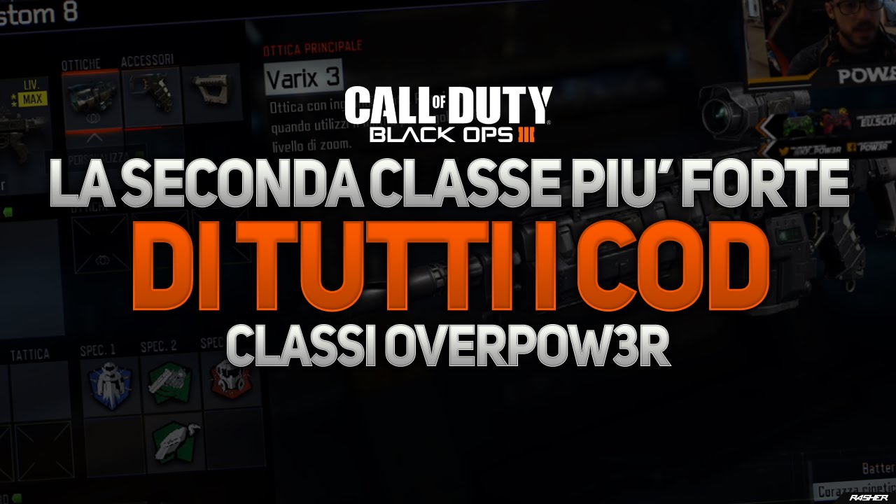 LA SECONDA CLASSE PIU' FORTE DI TUTTI I COD - Classi OverPOW3R - YouTube