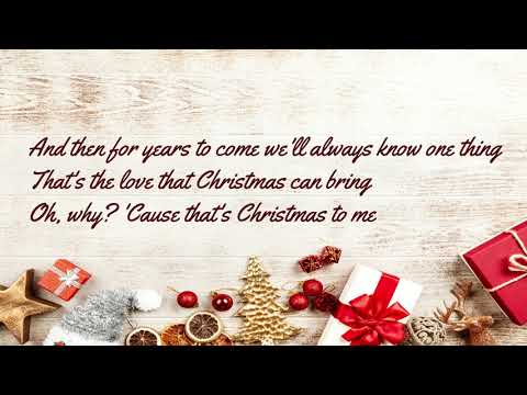 That's Christmas To Me - Pentatonix  (Lyrics)