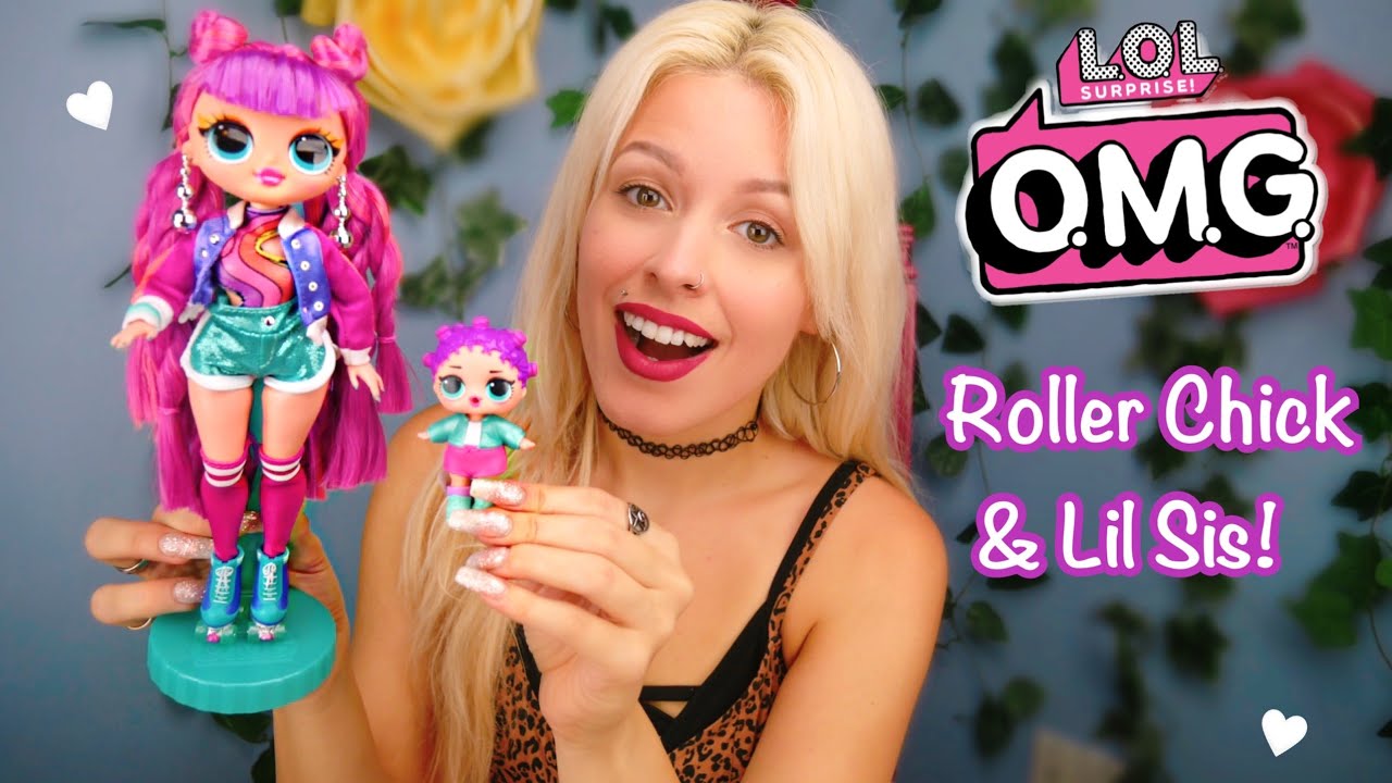 New LOL OMG Roller Chick & Lil Sis Dolls! - YouTube