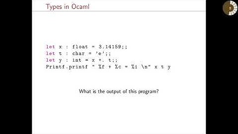 Typing in programming