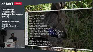 Core Design Principles for Software Developers, part 2 (Venkat Subramaniam, USA)