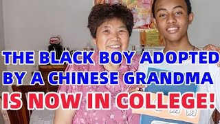 The Black Boy Adopted By A Chinese Grandma Is Now Majoring In Computer Science In College