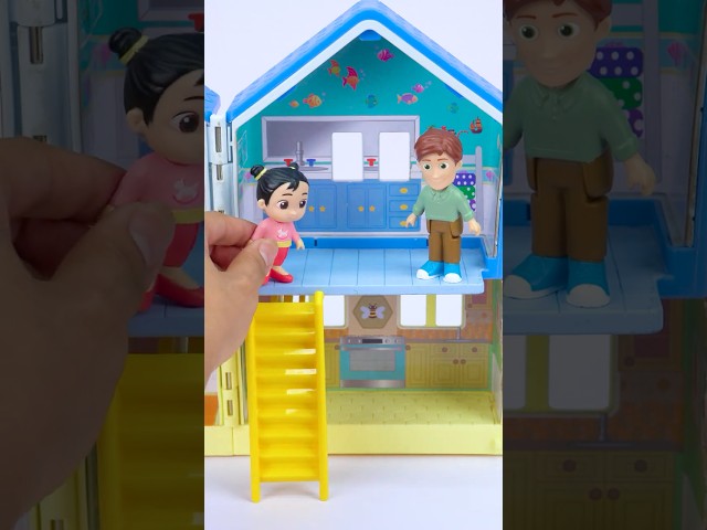 Satisfying Cocomelon Deluxe Family House Playset | Best Collection Review #asmr #cocomelon