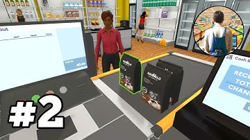 Manager Supermarket Simulator - Gameplay Walkthrough Part 2 (iOS, Android)