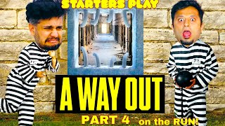 GOT CAUGHT ON PURPOSE?! 😂 | A Way Out Part 4 – STARTERS HILARIOUS CHAOS