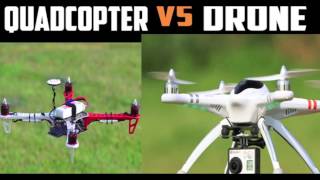 Drone VS Quadcopter. What's the Difference?