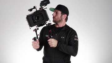 SHAPE - Telescopic handgrips with Push-button and ARRI rosettes - HAND12