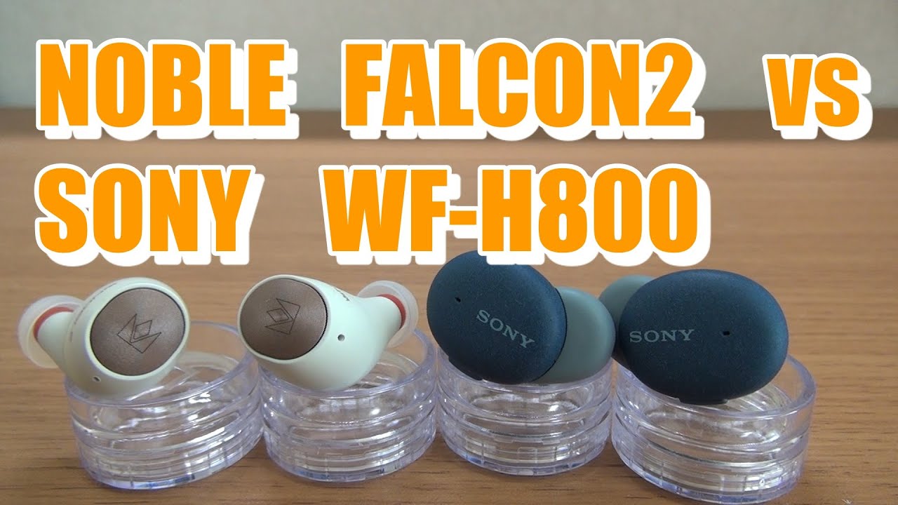 Noble Audio Falcon2 vs Sony WF-H800 Sound Comparison & Call test