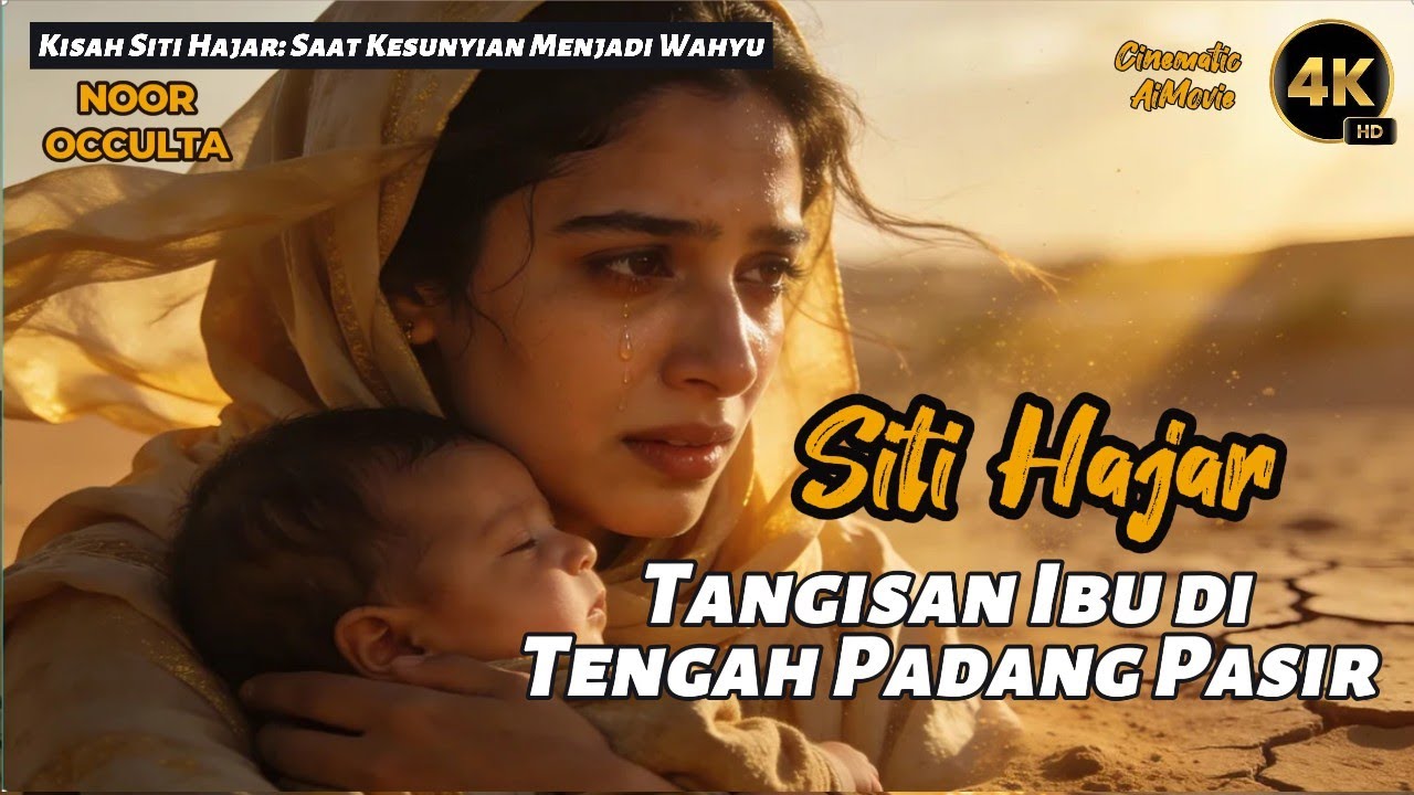 ᴴᴰ Fakta Tersembunyi Siti Hajar: Dari Seorang Pelayan Menjadi Ibu Para Nabi! 