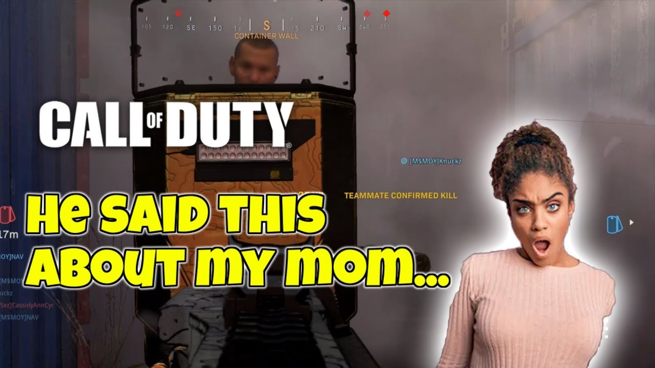 Funny Voice Chat Moments - COD: Modern Warfare Shipment (My Poor Mom)