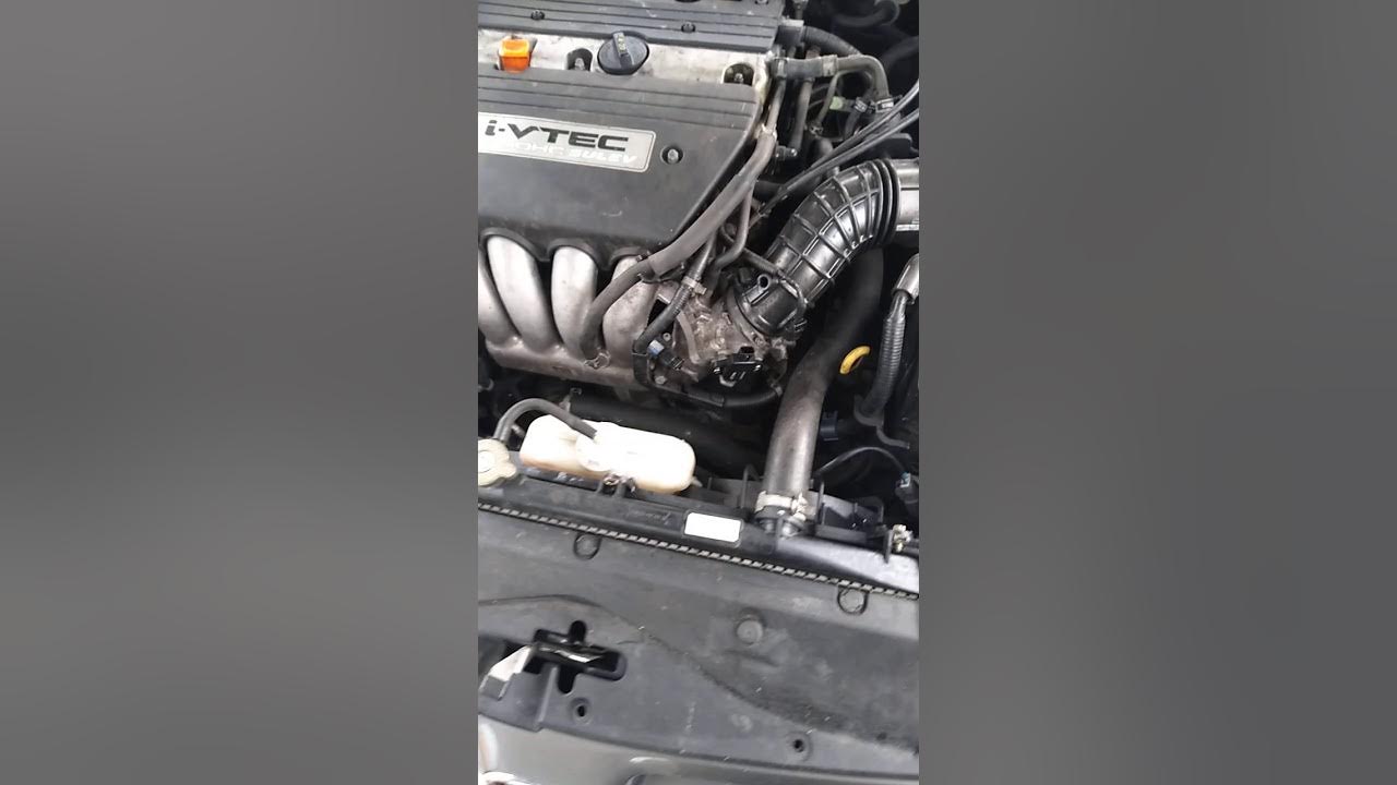 04 honda accord 2.4 tps removal. - YouTube