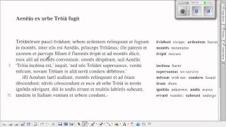 Chapter 9 Second Passage, Latin and English