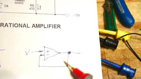 #415 Build an opamp (part 5 of 7) offset voltage adjust