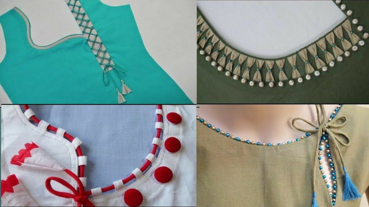 Download 100+ Simple Churidar neck designs | Punjabi suit neck designs for Daily wear | Gale ke design