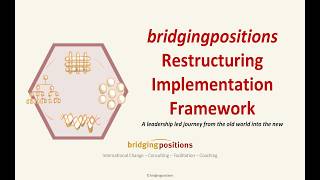 The bridgingpositions Restructuring Implementation Framework