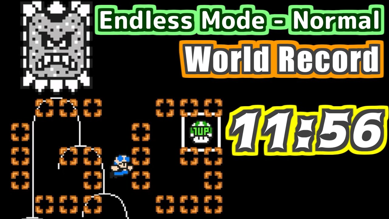 [Speedrun WR] Mario Maker 2 - Endless Mode (Normal) - 