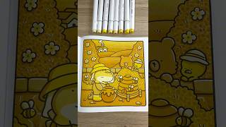 yellow only coloring page!! #colorwithme #coloringforrelaxation  #onecolorchallenge