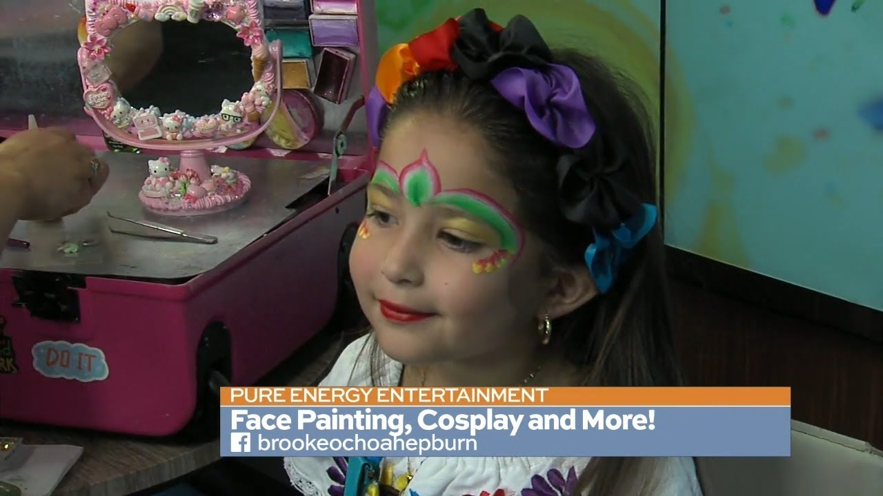 Hire a Face Painter with Pure Energy Entertainment