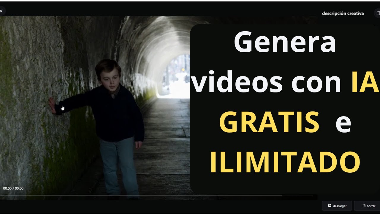 Genera Videos con IA TOTALMENTE Gratis e ILIMITADO | Inteligencia ...