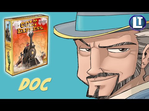COLT EXPRESS / DOC Character / Board game playthrough / DIGITAL Version