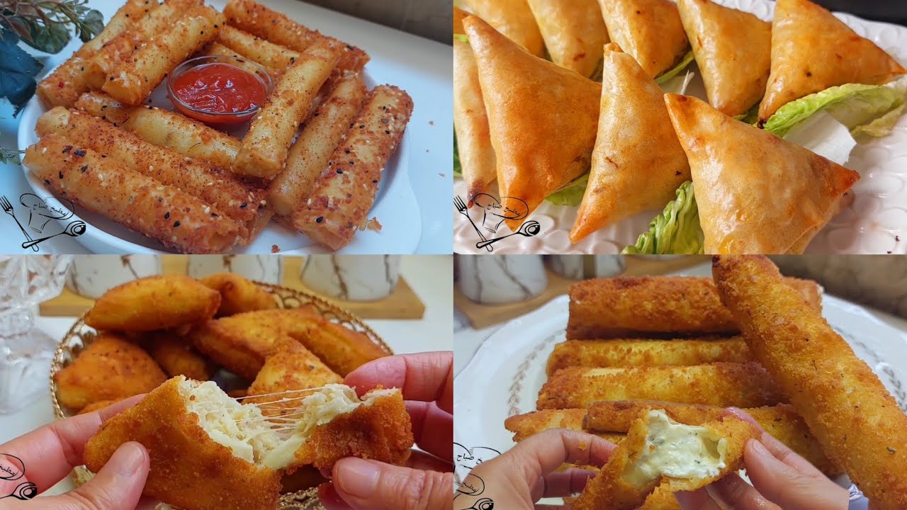 4مملحات لميخطاونيش فرمضان 👌بريوات بالدجاج التقليديين +سيكار بالأجبان +بريوات بلا ورقة