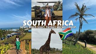 6 DAYS IN SOUTH AFRICA - Safari, Luxury beach resort, Farmer's Market & more... | Travel Vlog