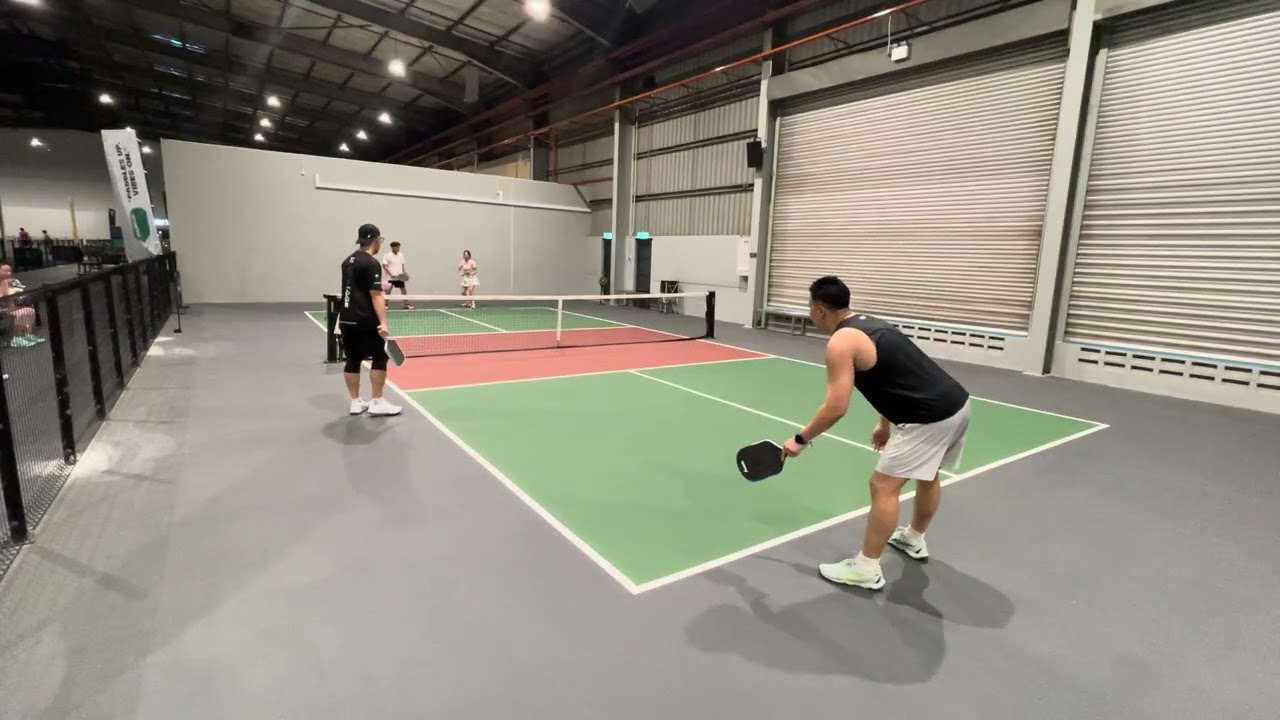 Pickleball session | Tek, Kok How, Leslie