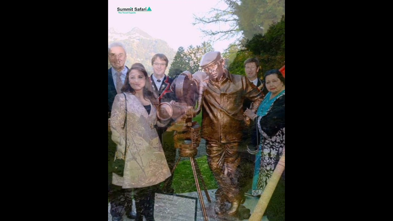Interlaken Switzerland Yash Raj  Statue