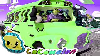 [1 HOUR LOOP] Wheels on the Bus 🚎 Fun Sound Variations &amp; Remix for Kids 🥳 Cocomelon Nursery Rhymes🎻