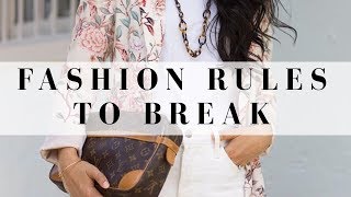 Break These 6 Rules NOW | Audrey A La Mode