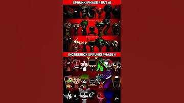 Incredibox Sprunki Phase 4 Vs Sprunki Phase 4 But AI🔥🎶