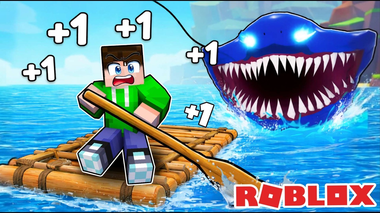 +1 Speed Raft Escape in Roblox...