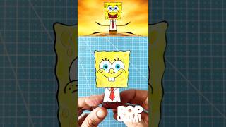 My sprunki oc Spongebob coloring papercraft #sprunki #papercraft #shortvideo