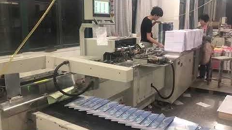 Chinese factory PBW580S Double wire punching and binding machine  operation