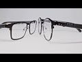 5 colors with real AI power — the smart glasses without camera.#Dymesty #Smartglasses #Techstyle