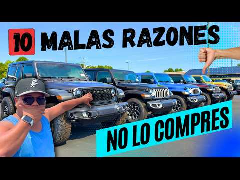 ‼️10 RAZONES por las que NO deberías COMPRAR un JEEP 2026‼️