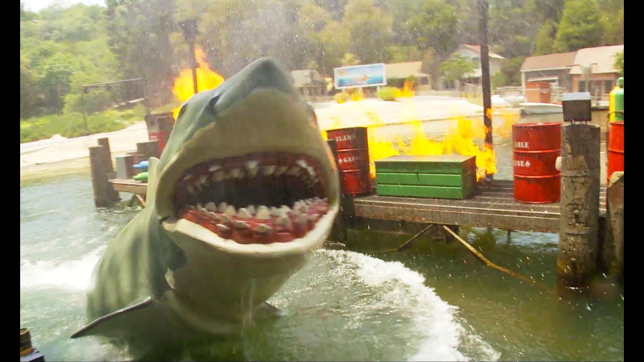 JAWS! Full Ride (HD POV) Universal Studios - YouTube