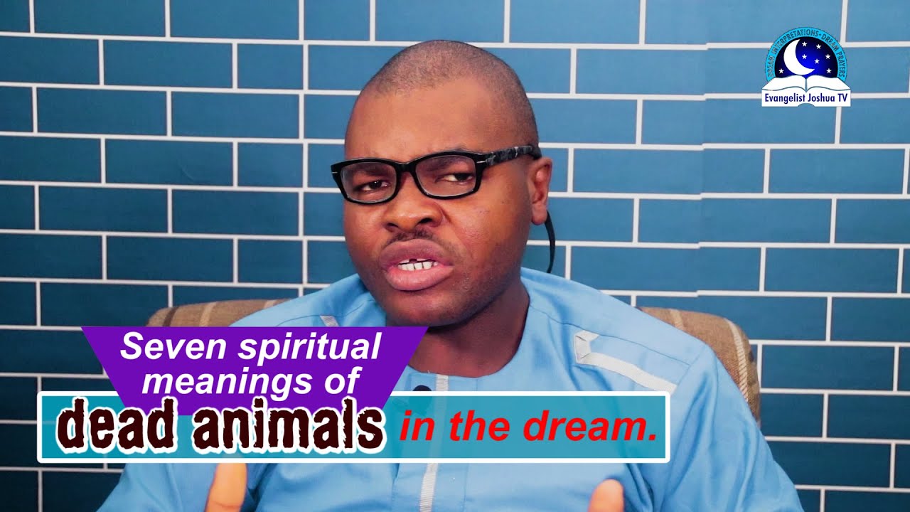 7 SPIRITUAL MEANING OF DEAD ANIMALS IN DREAM Evangelist Joshua TV 7 SPIRITUAL MEANING OF DEAD ANIMALS IN DREAM Evangelist Joshua TV
