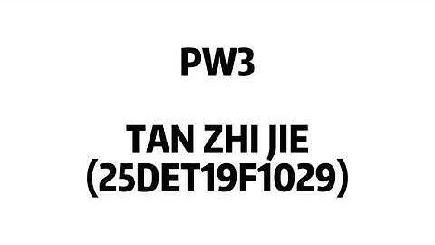PW3 VIDEO 25DET19F1029