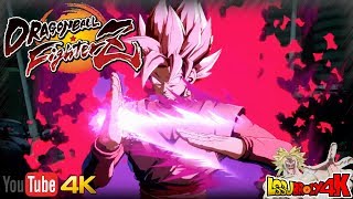 Dragon Ball Fighterz - Super-Saiyan Rosê Goku Black Character Intro 4K Ultra Hd