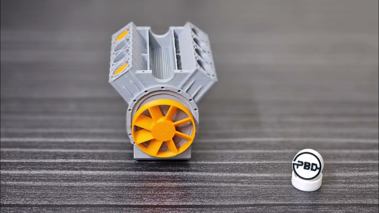 3D Printed V8 Engine | Best 3D Printing Company in Bangladesh - PrototypeBD
