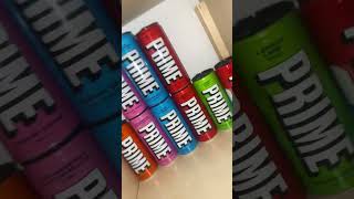 My updated #prime collection #energydrink #drinkprime #ksi #primehydration #loganpaul #ksireddit