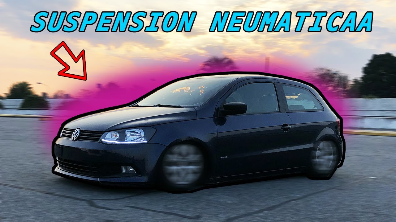 INSTALAMOS SUSPENSIÓN NEUMÁTICA para el GOL TREND de RAMA l Lucas