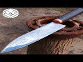 Forging a Kitchen KNIFE out of Rusted BEARING