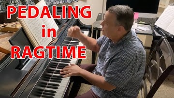 Pedaling in Ragtime