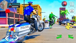 Police Moto Bike Chase Crime - Android Gameplay screenshot 2