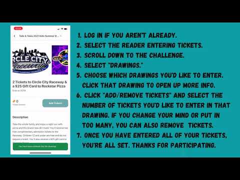 How to Enter Ticket Drawings on the Beanstack App