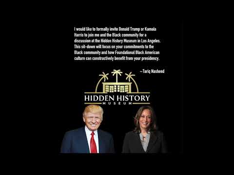 Tariq Nasheed Invites Trump & Harris To A Sit-Down To Discuss Policies